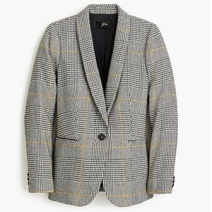 Jcrew Plaid Blazer